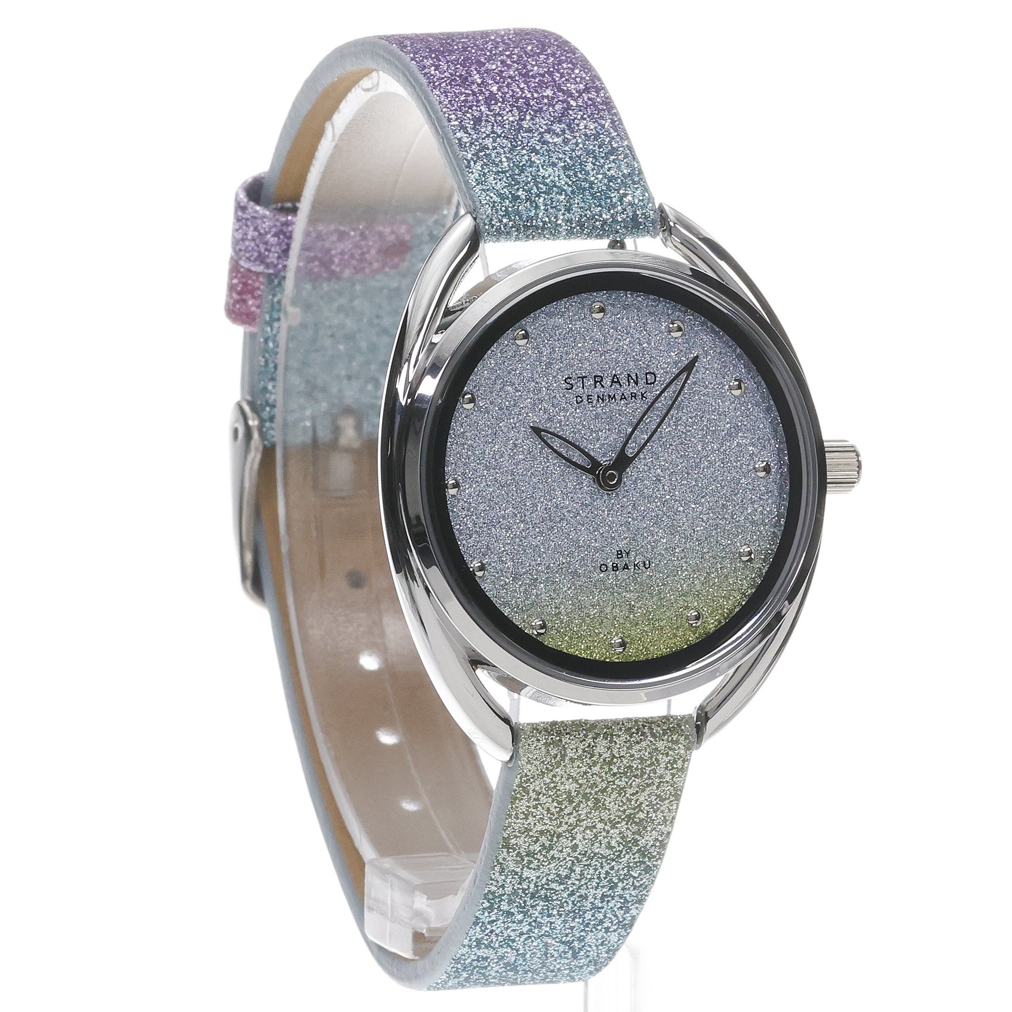 Strand S734LXCZVI-GF zegarek srebrny fashion-modowy Damski pasek