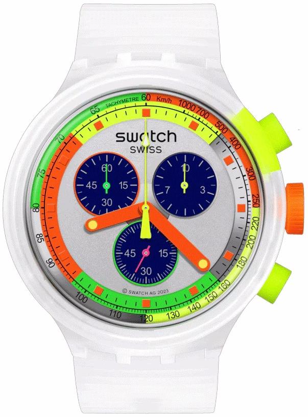 NEON JELLY PAY! Swatch SB02K101-6000 