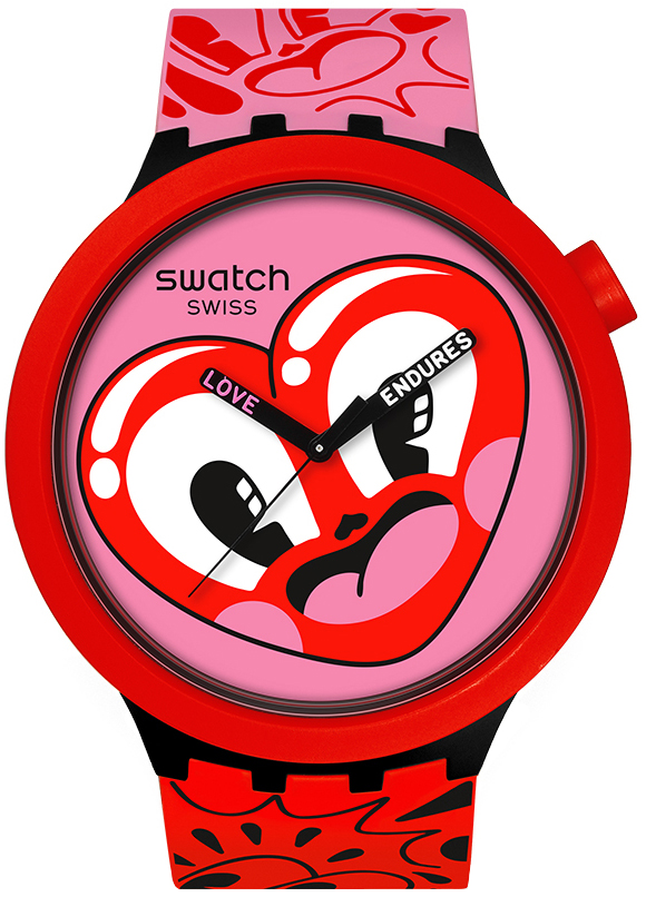 Hatties Heart 47mm Swatch SB05Z103 