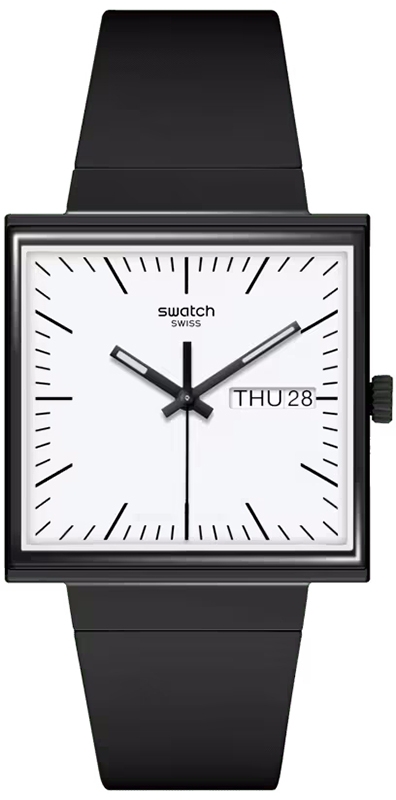 WHAT IF...BLACK? Swatch SO34B700 