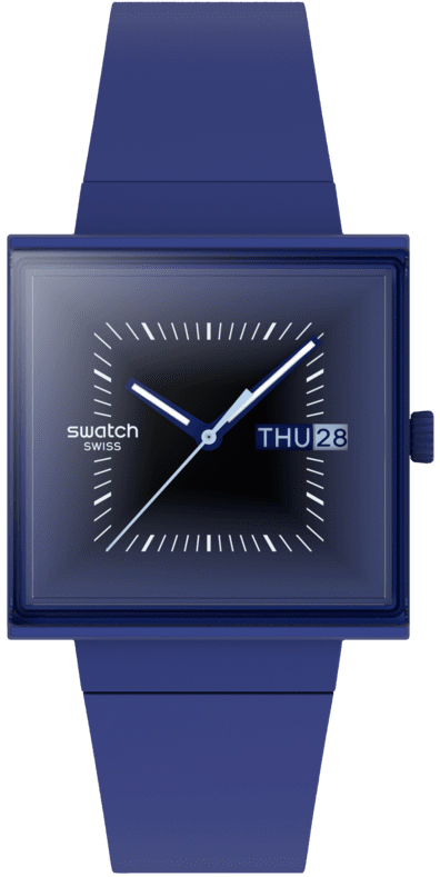 SQUARELY BLACKLIGHT Swatch SO34N700 