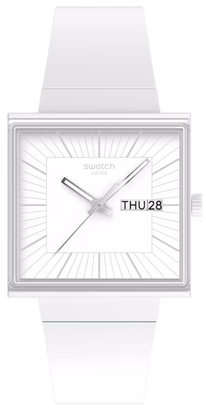 WHAT IF…ALLWHITE? Swatch SO34W700 