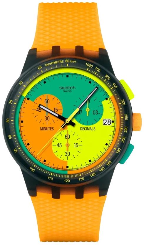 NEON SIGNAL FLAG Swatch SUSB422 