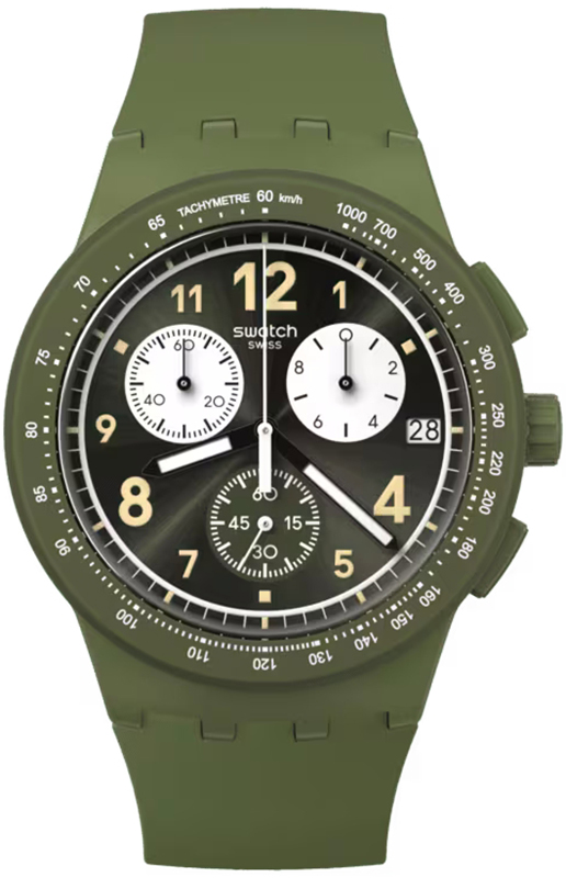 NOTHING BASIC ABOUT GREEN Swatch SUSG406 