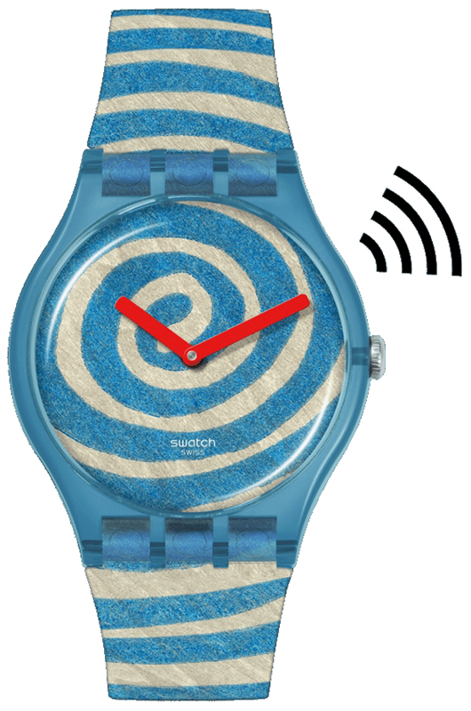 BOURGEOIS-S SPIRALS PAY! Art Journey Swatch SVIZ105-5300 