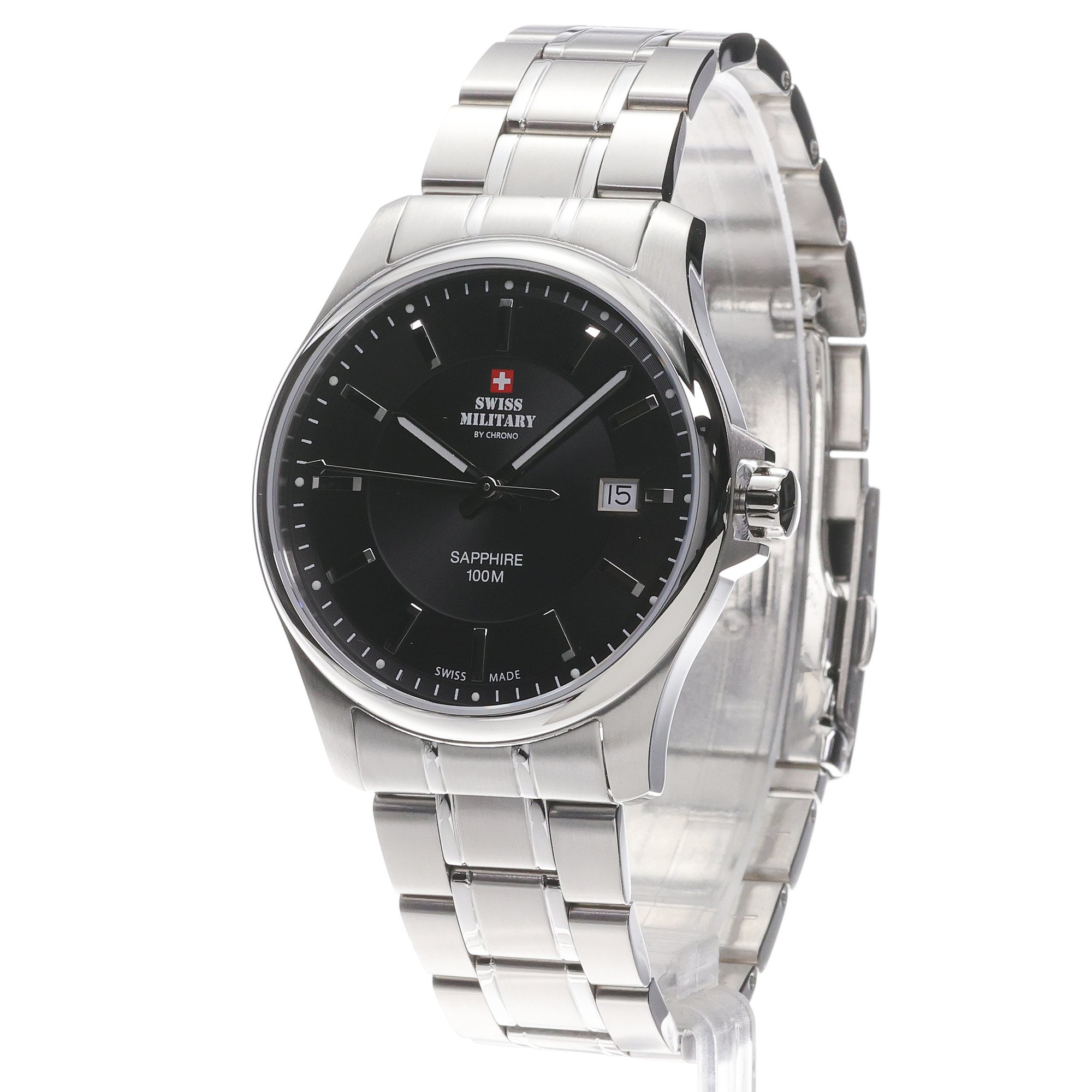Swiss Military by Chrono SM3020001 Swiss Military Classic Swiss Made zegarek klasyczny Męskie