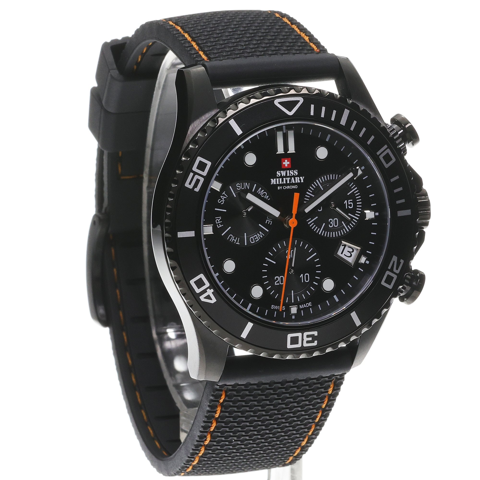 Swiss Military by Chrono SM3410108 Swiss Military XL Chronograph zegarek sportowy Męskie