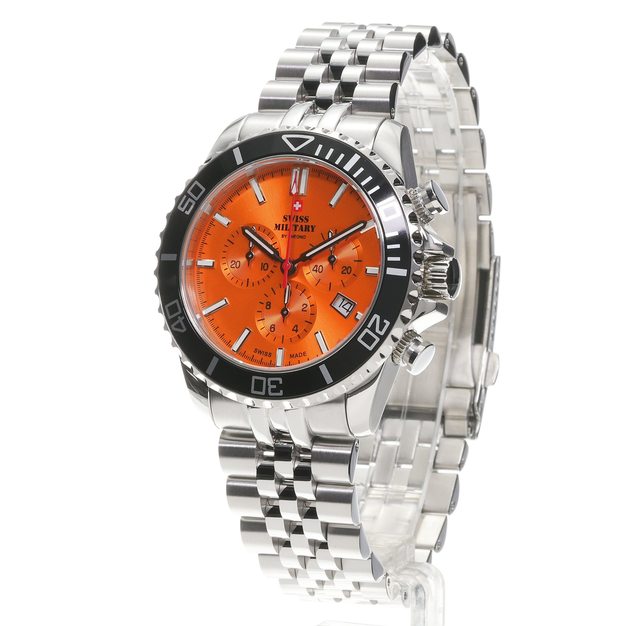 Swiss Military by Chrono SM3410305 Swiss Military Sports Chronograph zegarek sportowy Męskie