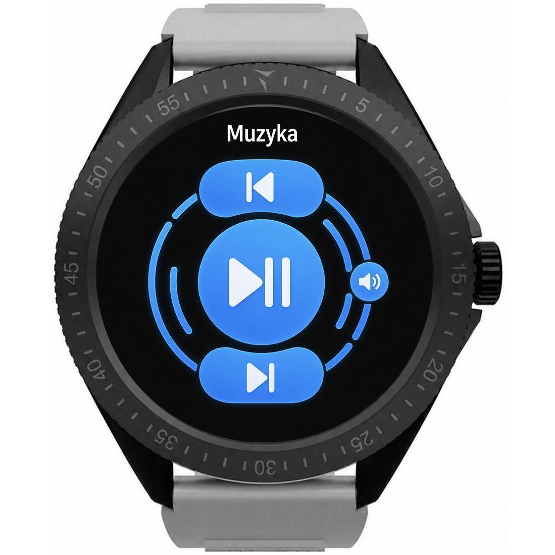 Techmade TM-ROCKS2-BKGYG zegarek męski sportowy Rocks 20 pasek