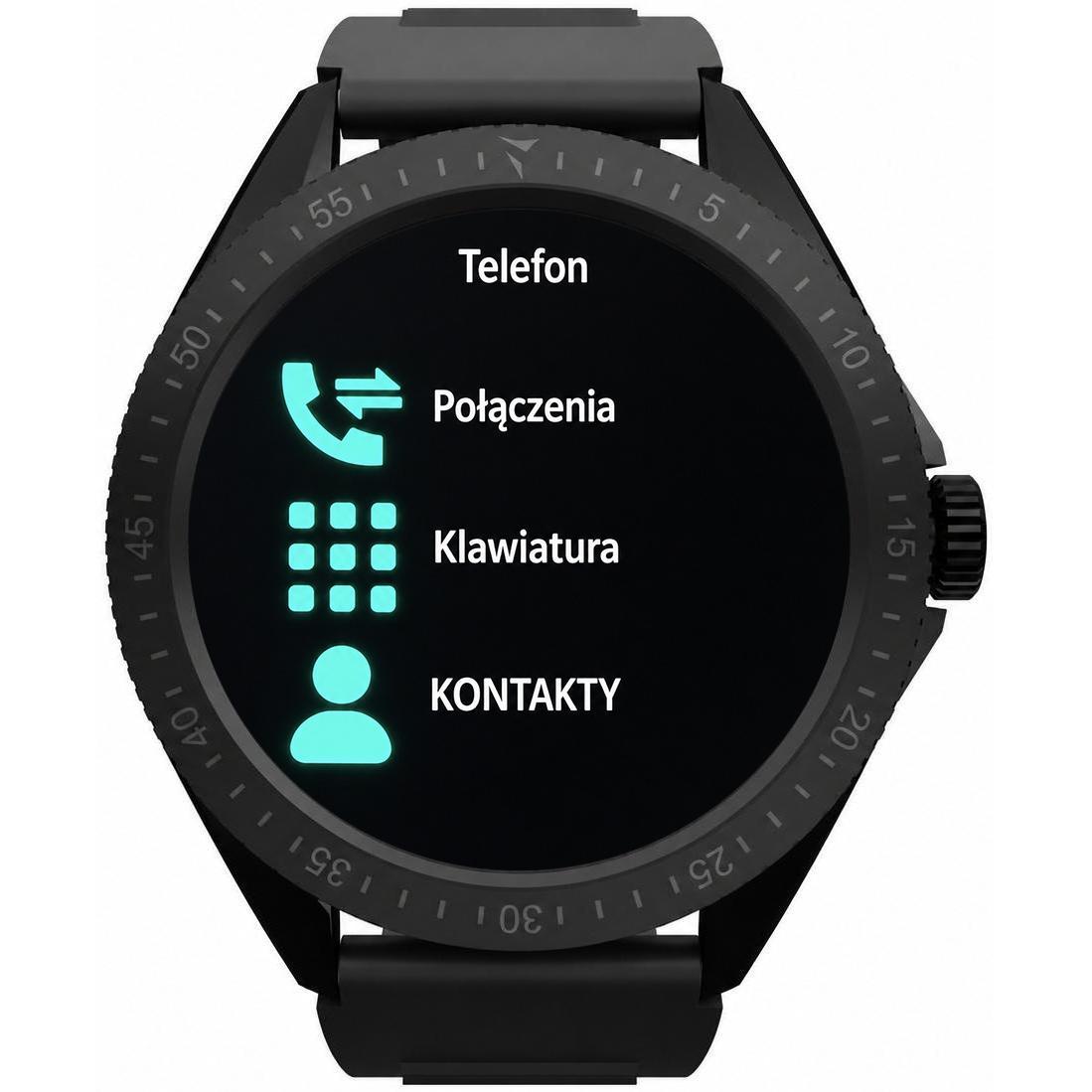 Techmade TM-ROCKS2-FBKG Rocks 20 Rocks 20 Czarny zestaw z Grafitowym Wymiennym Bezelem pasek