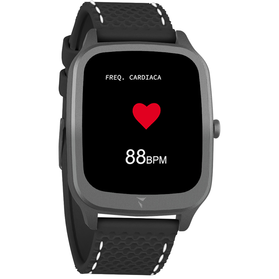 Techmade TM-VISIONB-BKSW Smartwatch Vision Black White zegarek sportowy Vision - miniatura 2