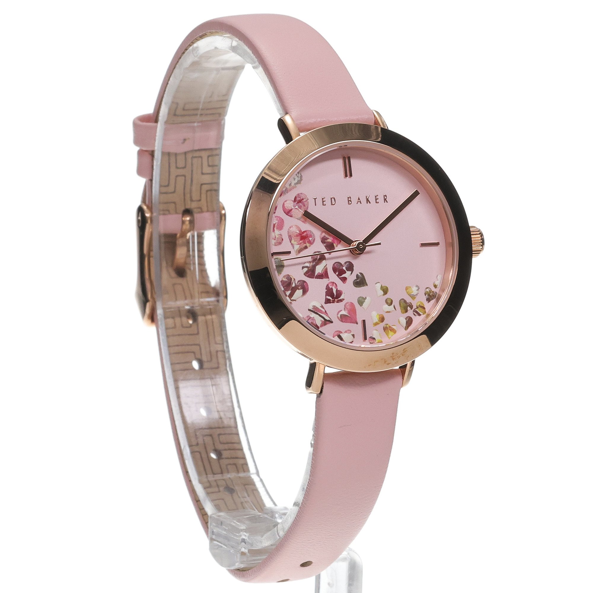 Ted Baker BKG028100 zegarek różowe złoto fashion-modowy pasek pasek
