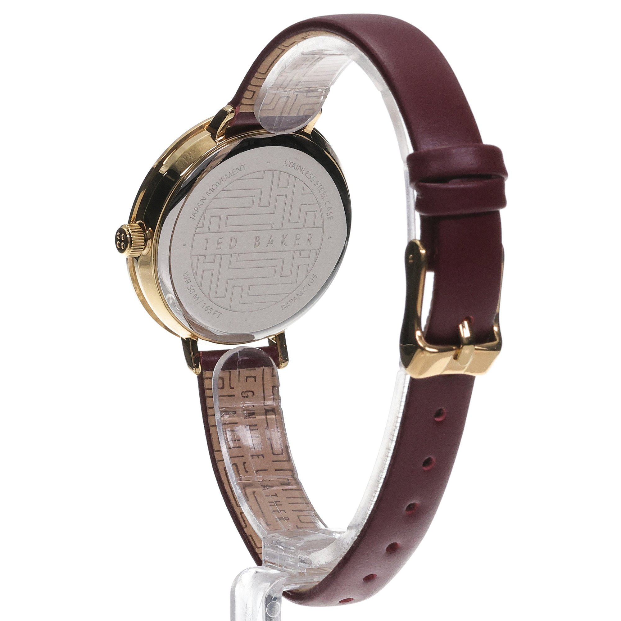 Ted Baker BKG028300 zegarek złoty klasyczny pasek pasek