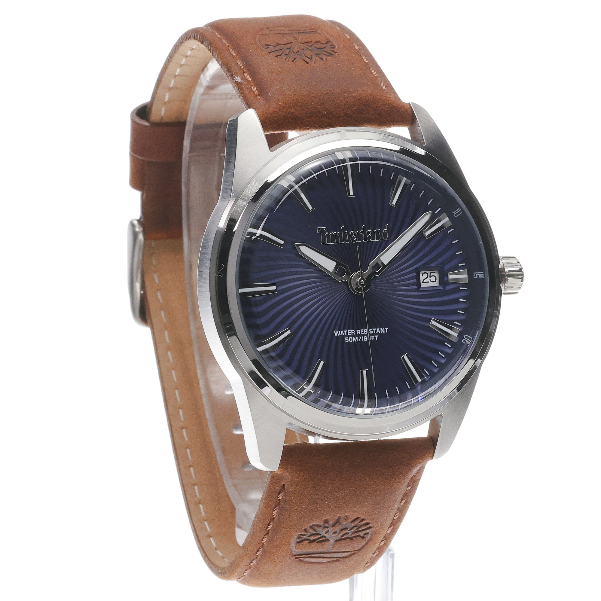 Timberland TBLTDWGB0083103 zegarek srebrny klasyczny Męskie pasek - miniatura 3