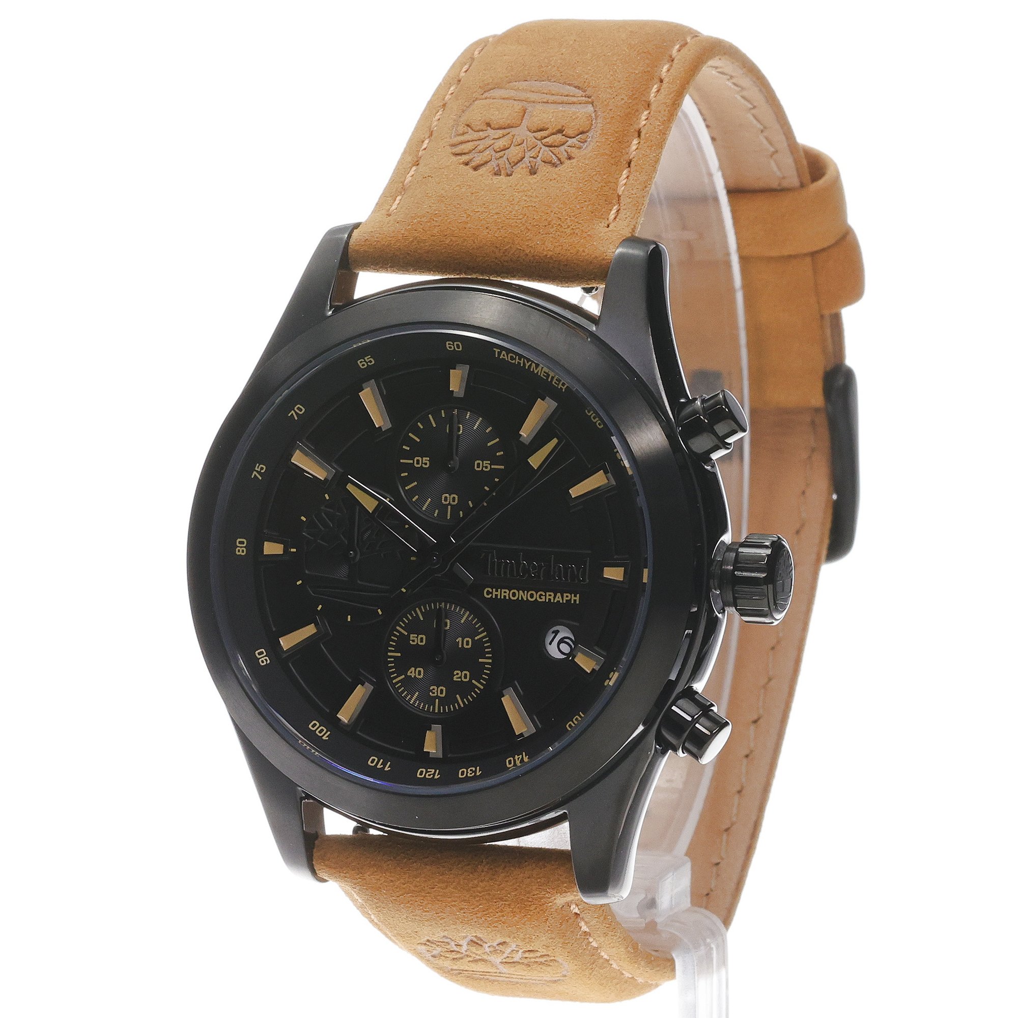 Timberland TBLTDWGF0095102 zegarek czarny klasyczny Męskie pasek - miniatura 2