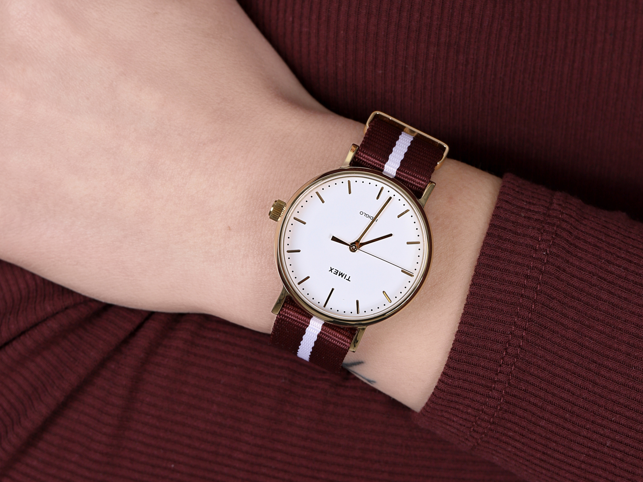 Timex TW2P98100 zegarek klasyczny Weekender - miniatura 2