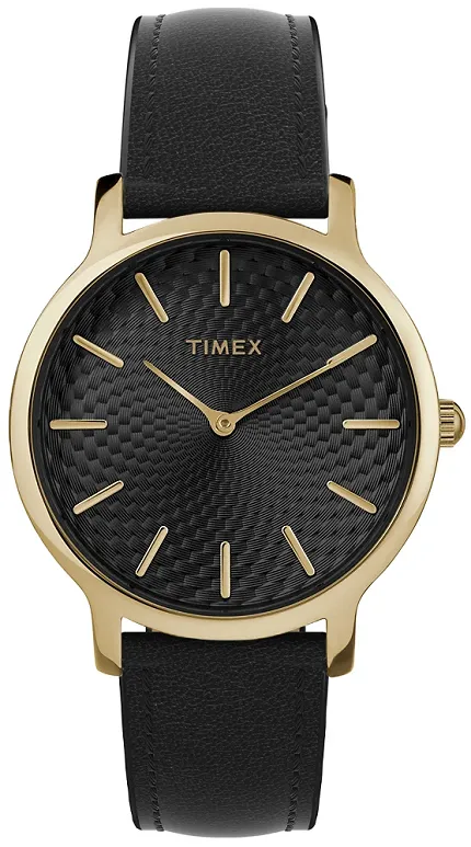 Timex TW2R36400 Transcend Transcend 34mm Leather Strap - zdjęcie 1
