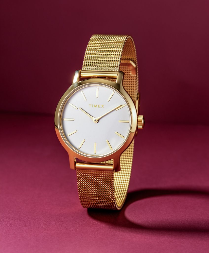 Timex TW2U86800 Transcend Transcend 31mm Stainless Steel Mesh bransoleta - miniatura 14