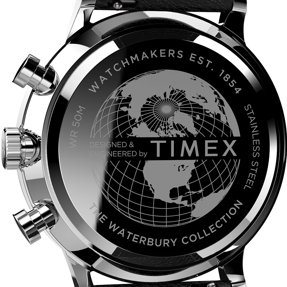 Timex TW2U88300 Waterbury Chronograph zegarek klasyczny Waterbury