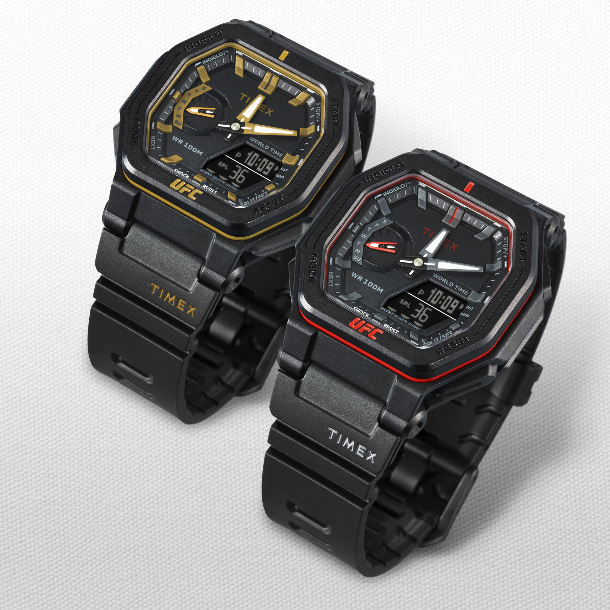 Timex TW2V55300 UFC Colossus UFC sportowy zegarek czarny