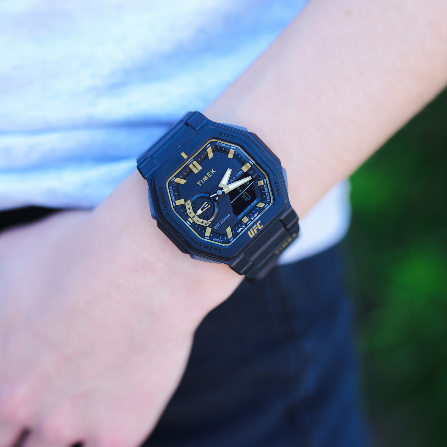 Timex TW2V55300 zegarek męski sportowy UFC pasek