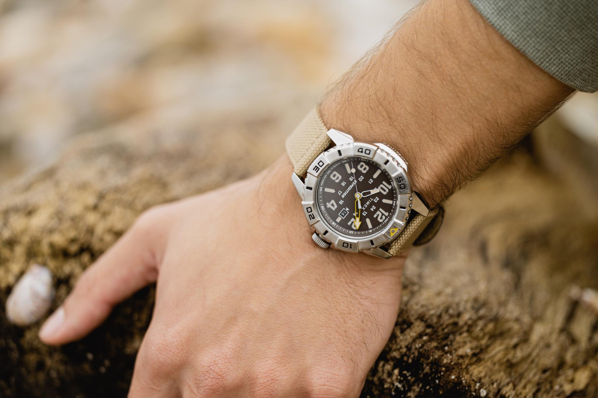 Timex TW2V62400 zegarek męski klasyczny Expedition pasek - miniatura 8