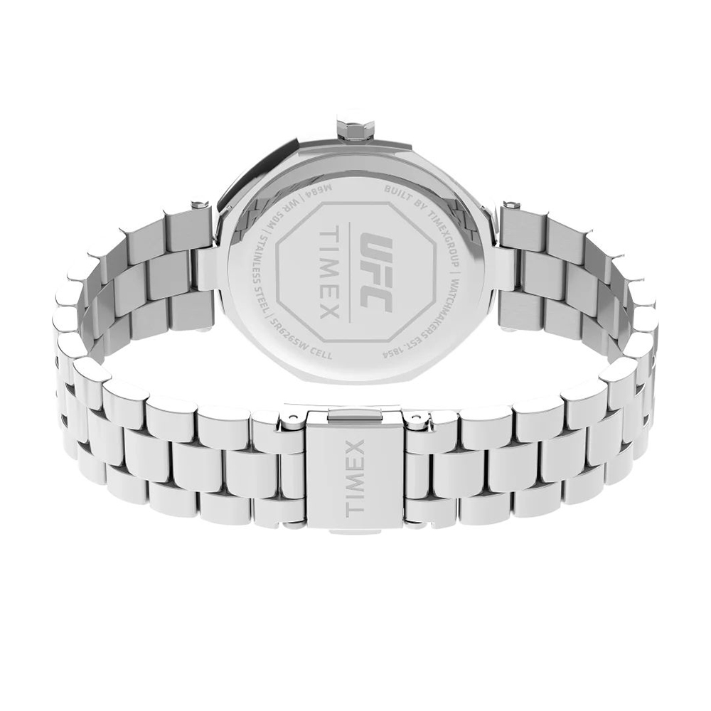 Timex TW2V83200 zegarek srebrny klasyczny UFC bransoleta