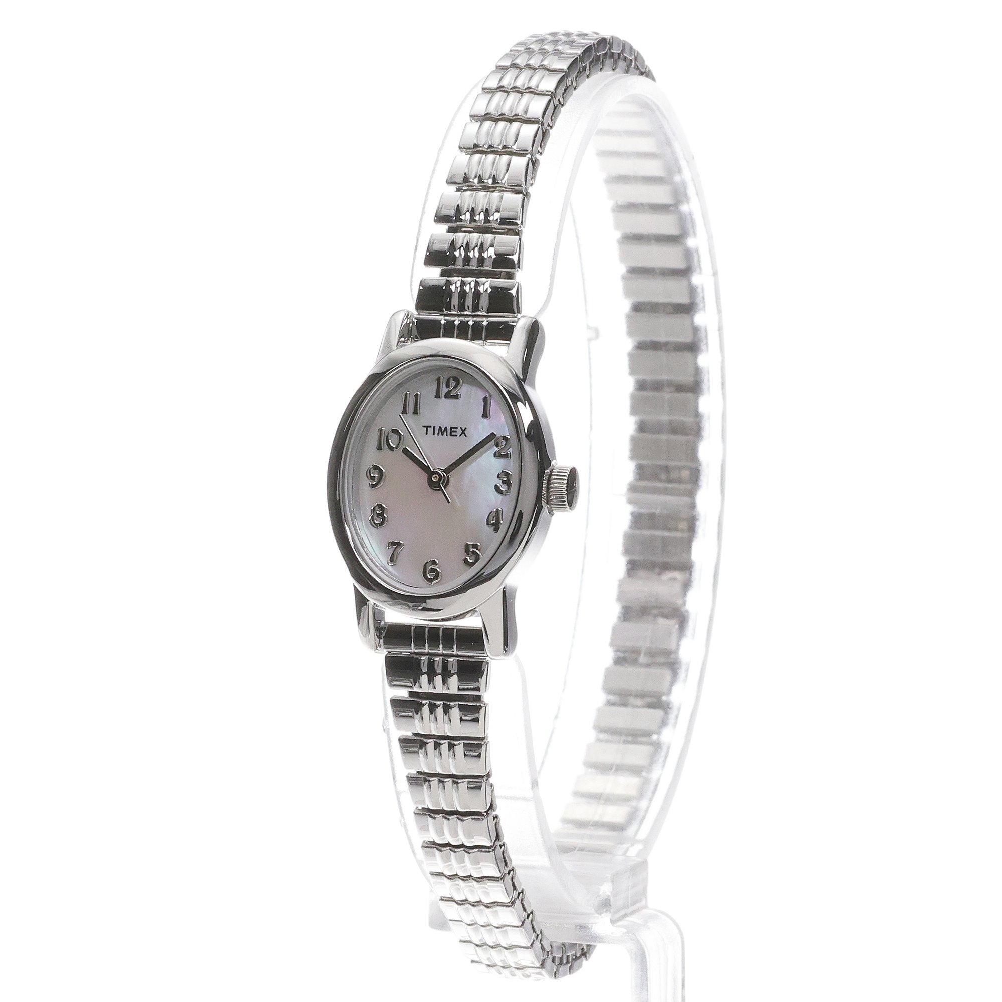 Timex TW2W70200 Main Street Cavatina 18mm Stainless Steel Expansion Band zegarek damski klasyczny mineralne - miniatura 2