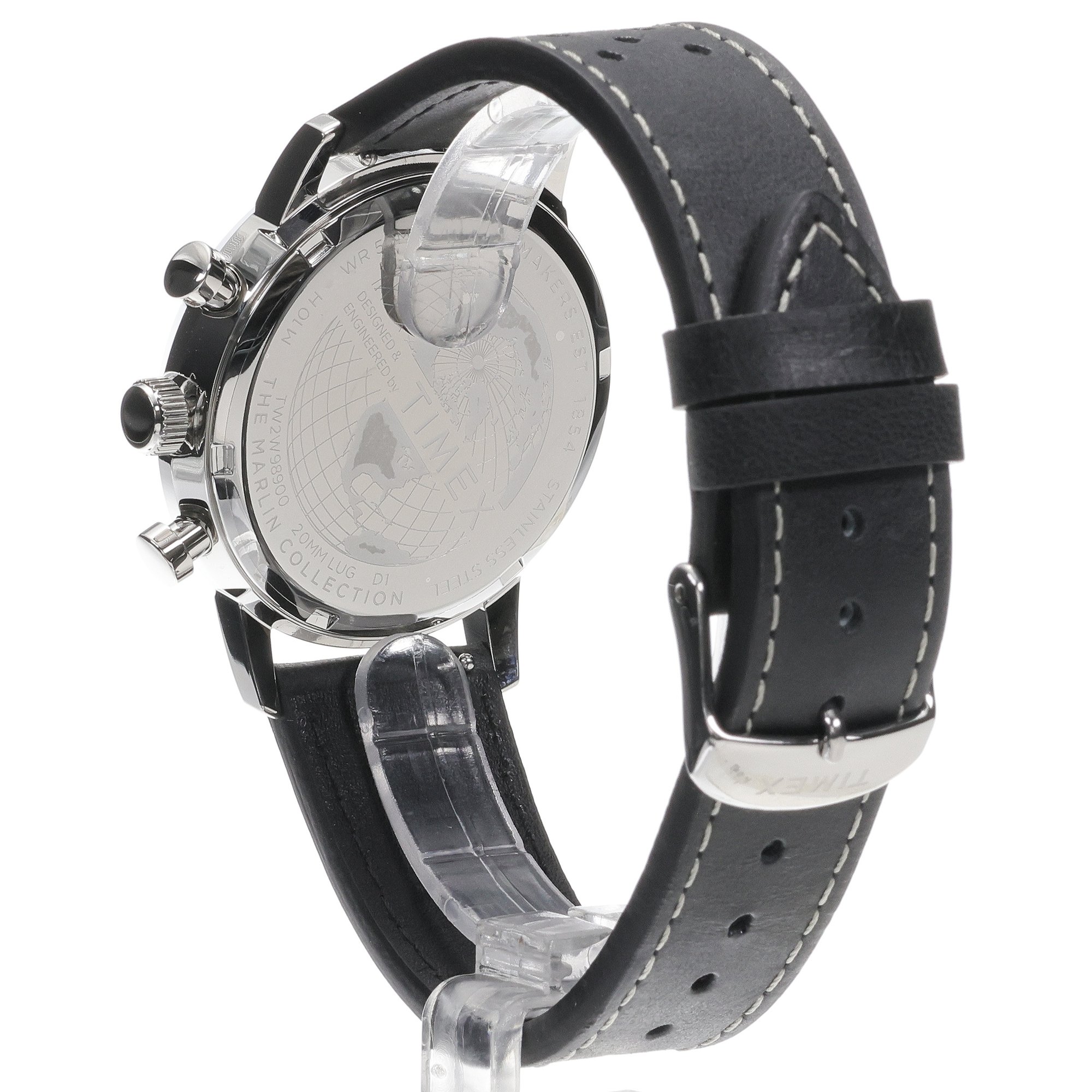 Timex TW2W98900 zegarek męski Marlin srebrny