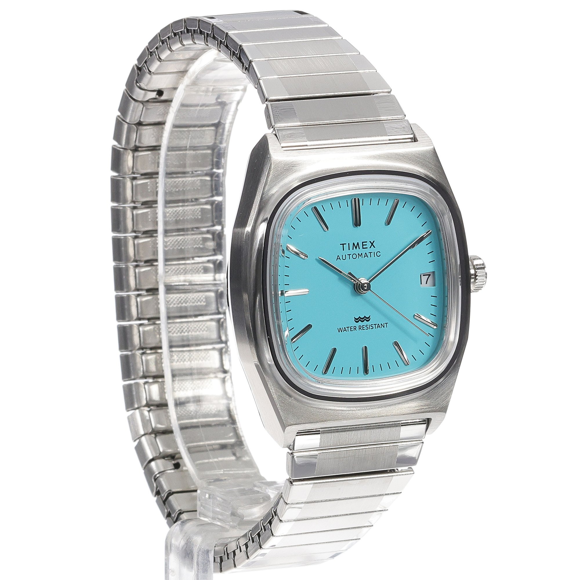 Timex TW2Y07300 Automatic Automatic 1983 E-Line zegarek damski klasyczny akrylowe