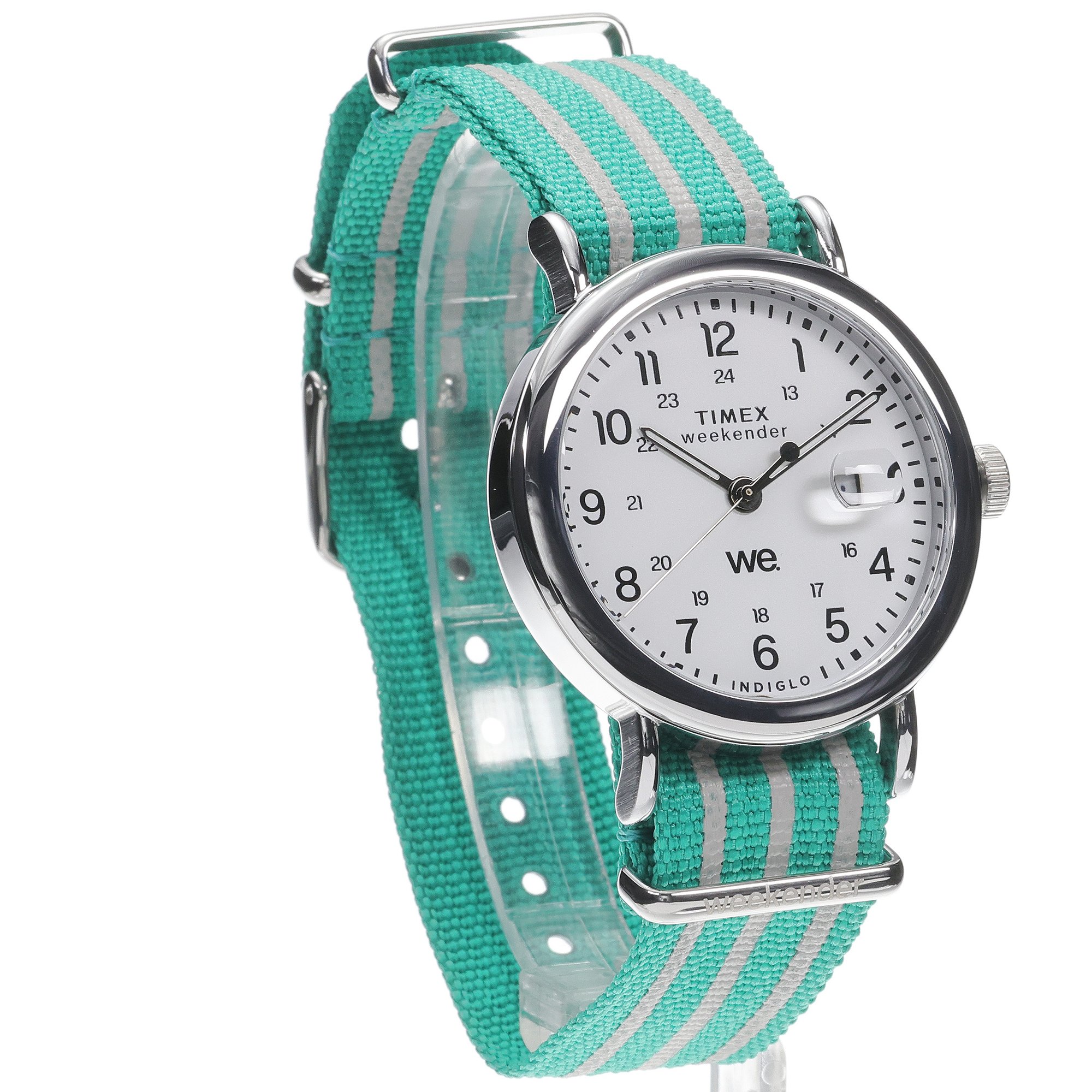Timex TW2Y08800 Weekender Weekender 40mm Fabric Strap zegarek męski klasyczny mineralne