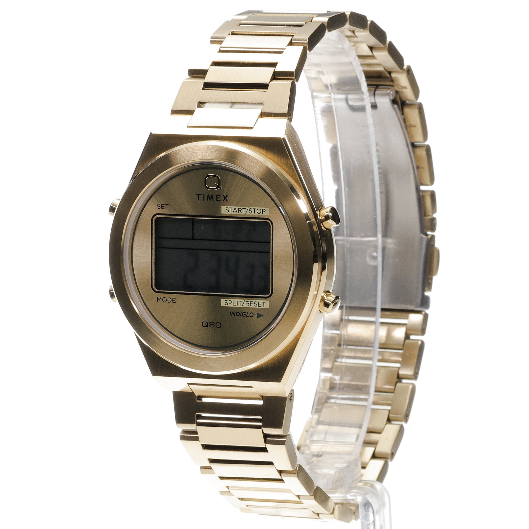 Timex TW2Y09700 zegarek męski Q Timex złoty