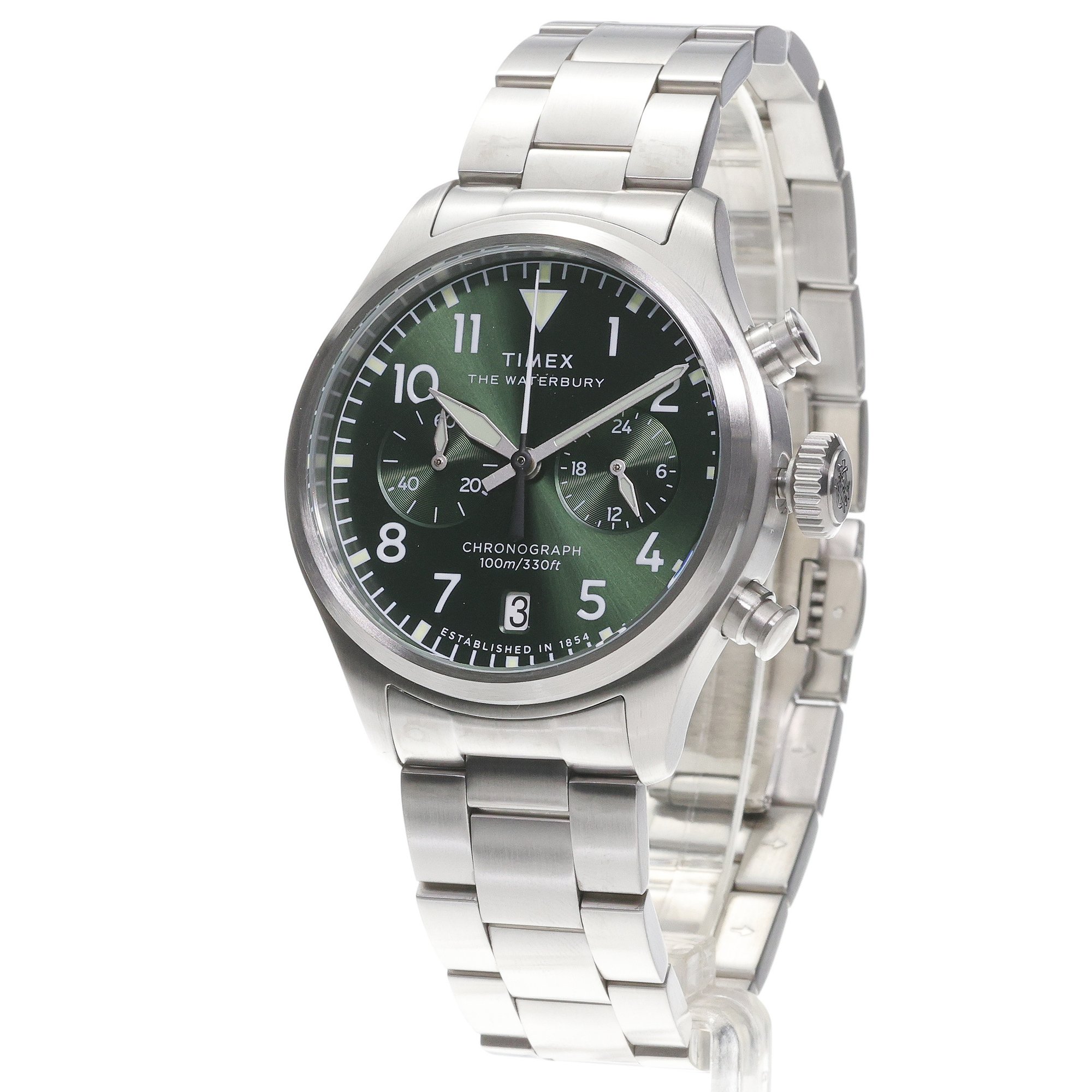 Timex TW2Y19100 Waterbury Ace zegarek męski klasyczny mineralne