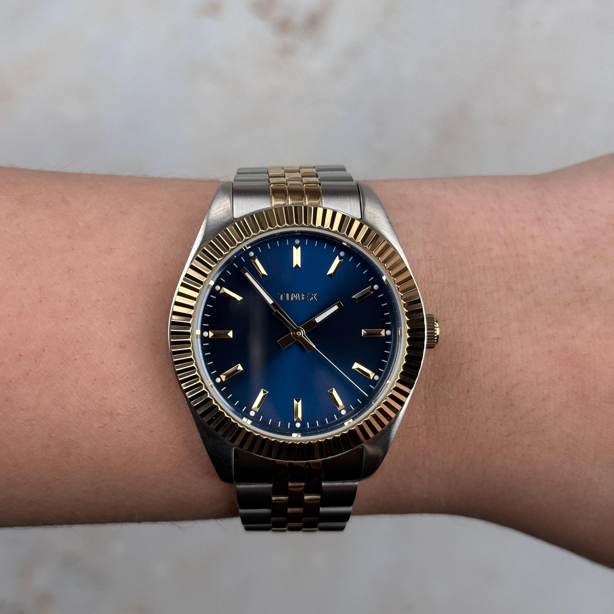 Timex TW2Y20200 Legacy Legacy Celestial 36mm zegarek damski klasyczny mineralne