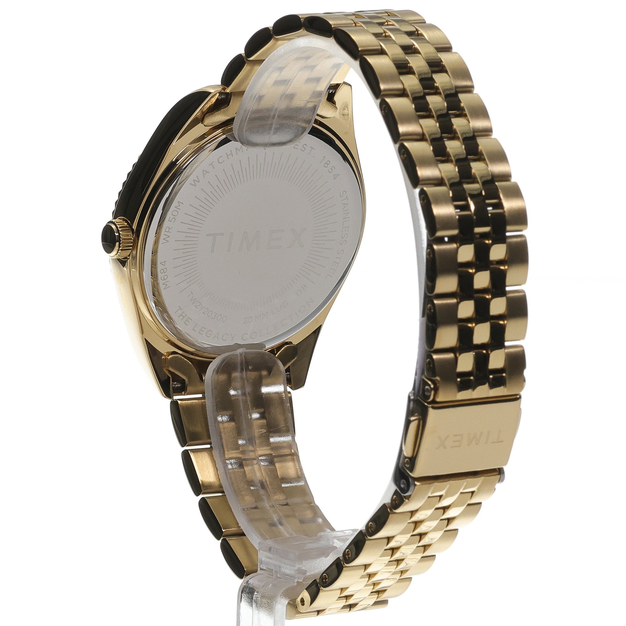 Timex TW2Y20300 Legacy zegarek damski biżuteryjny mineralne