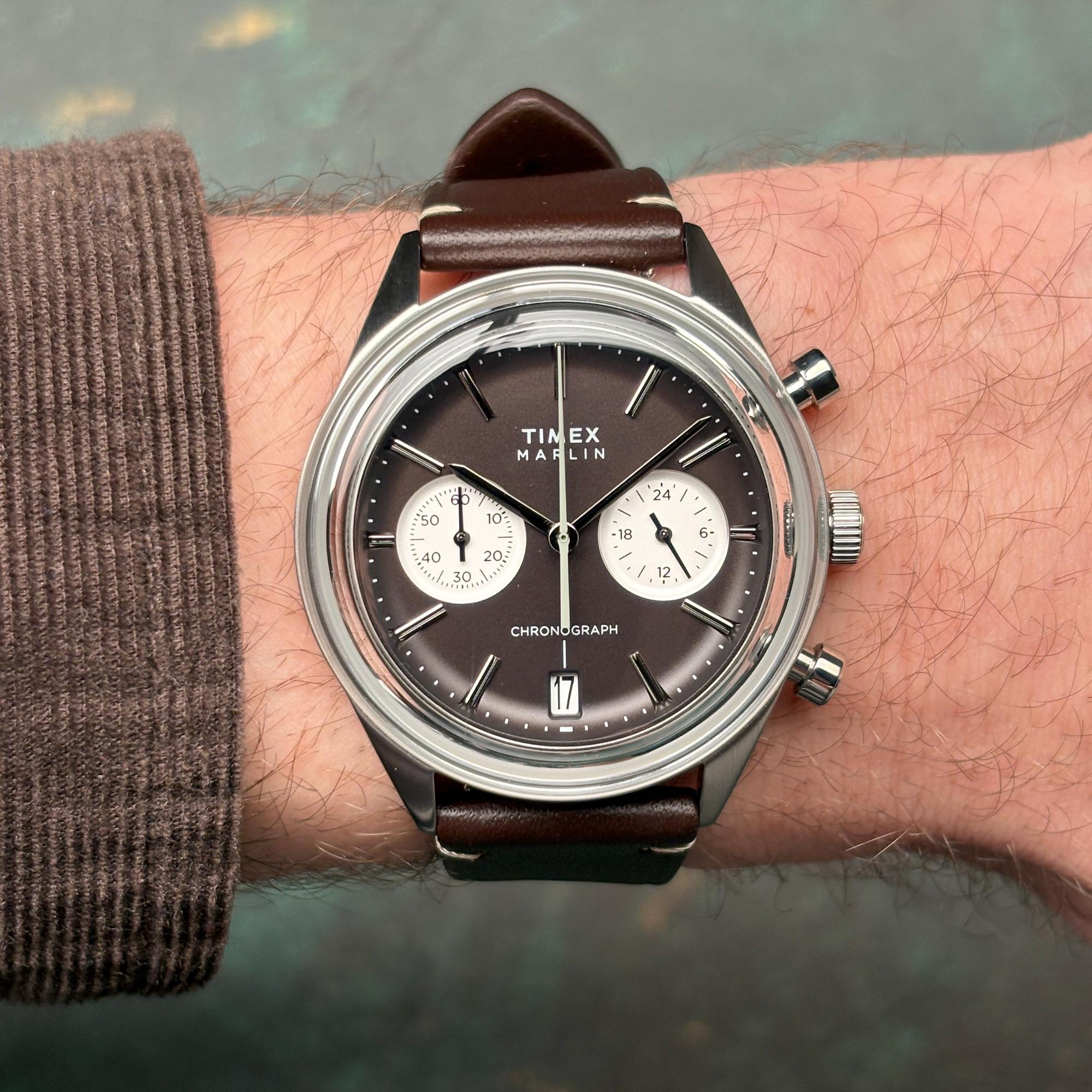 Timex TW2Y24700 zegarek męski Marlin srebrny - miniatura 12