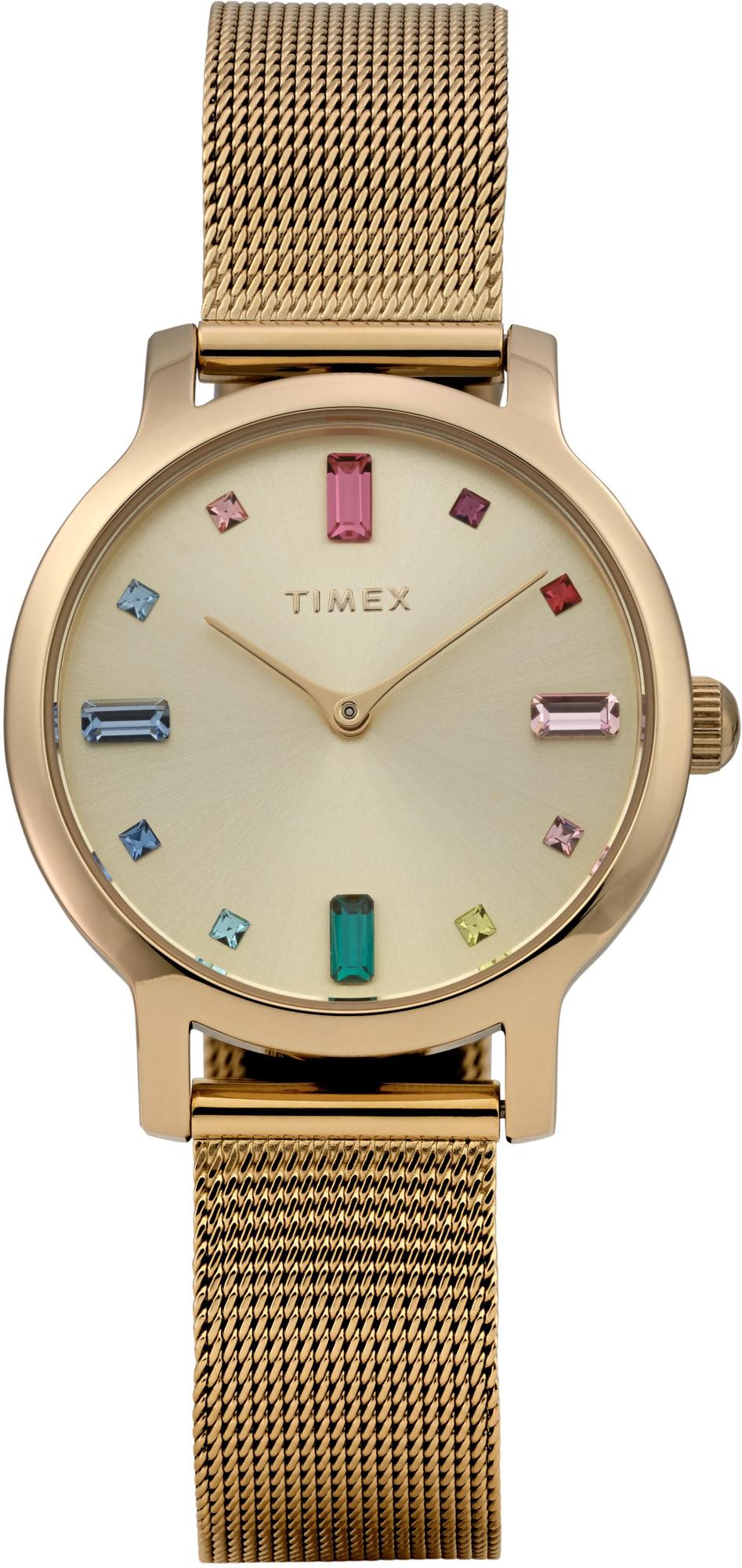 Timex TW2Y26400 Transcend 31mm Stainless Steel Bracelet Watch - miniatura 1