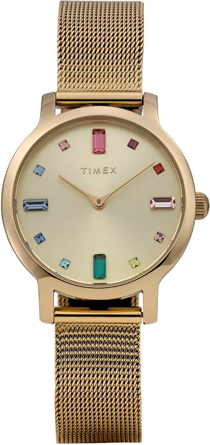 Timex TW2Y26400 Transcend 31mm Stainless Steel Bracelet Watch - zdjęcie 1