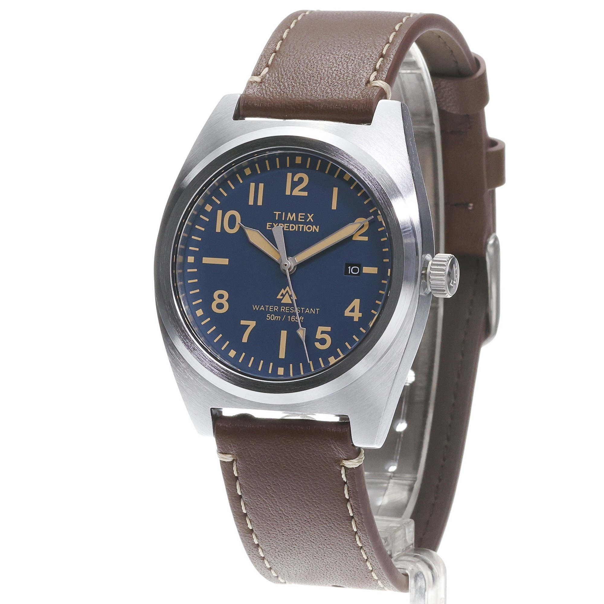 Timex TW2Y30600 Expedition Field Capstone 39mm Expedition klasyczny zegarek srebrny