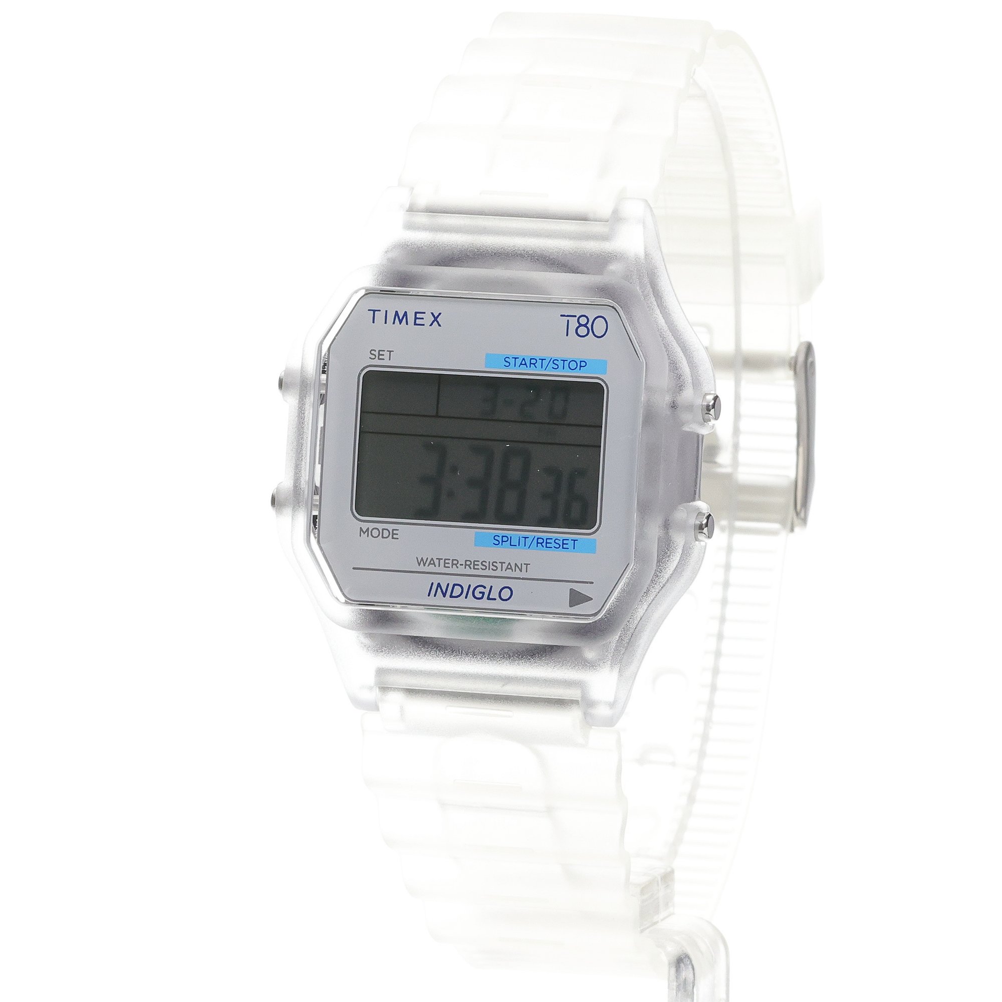 Timex TW2Y36400 zegarek męski T80 bezbarwny