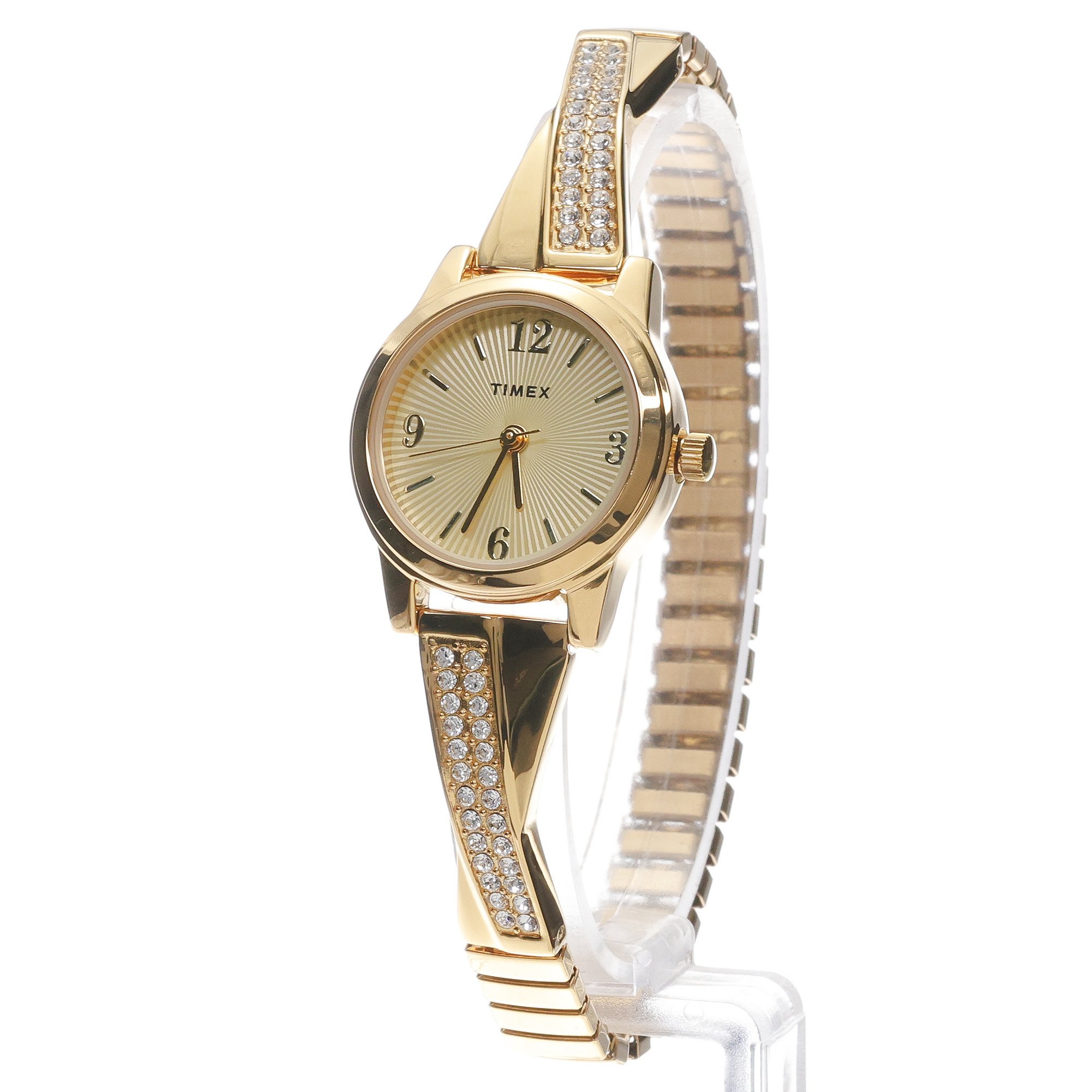 Timex TW2Y39300 Main Street FASHION STRETCH BANGLES zegarek damski biżuteryjny mineralne - miniatura 2