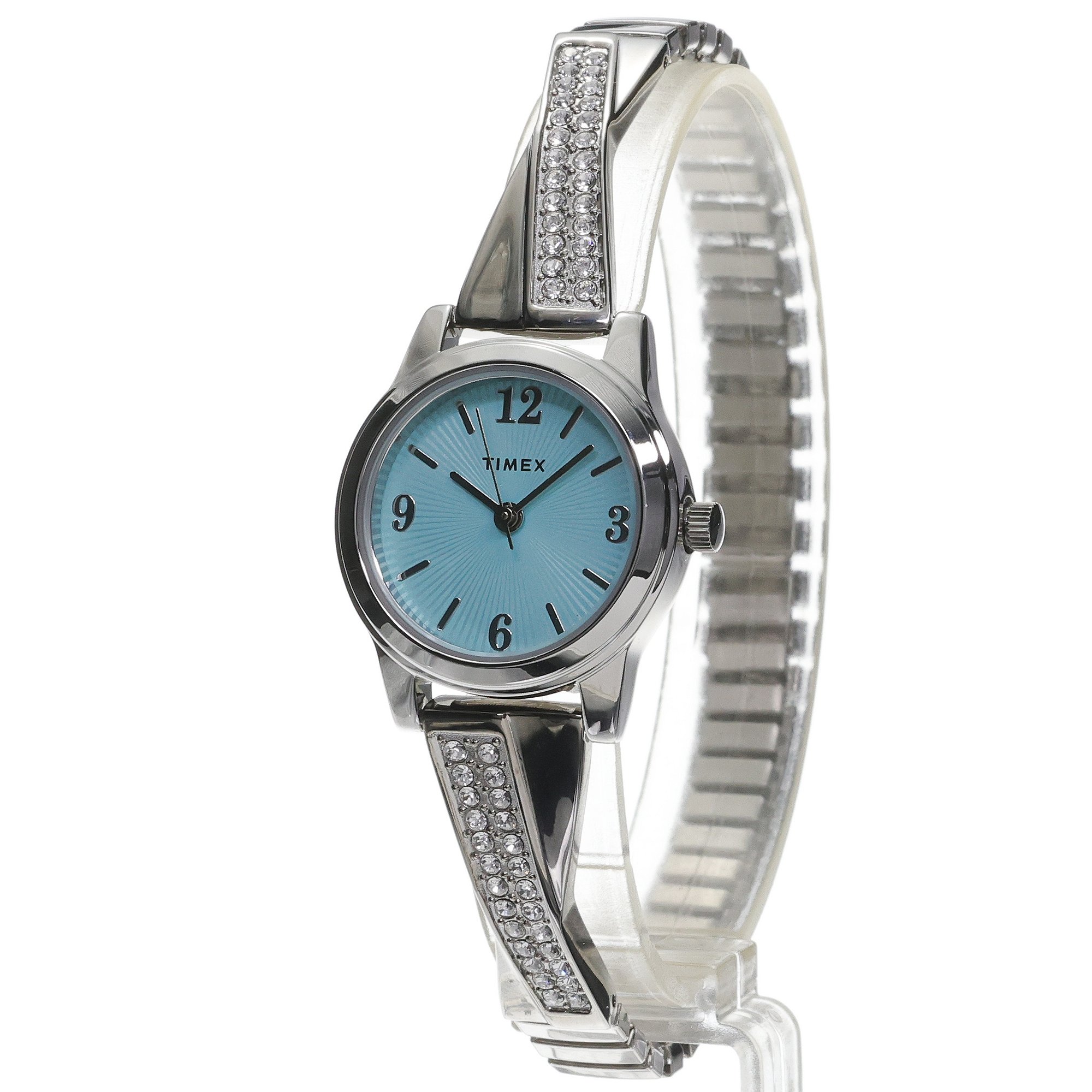 Timex TW2Y39400 Main Street FASHION STRETCH BANGLES zegarek damski biżuteryjny mineralne