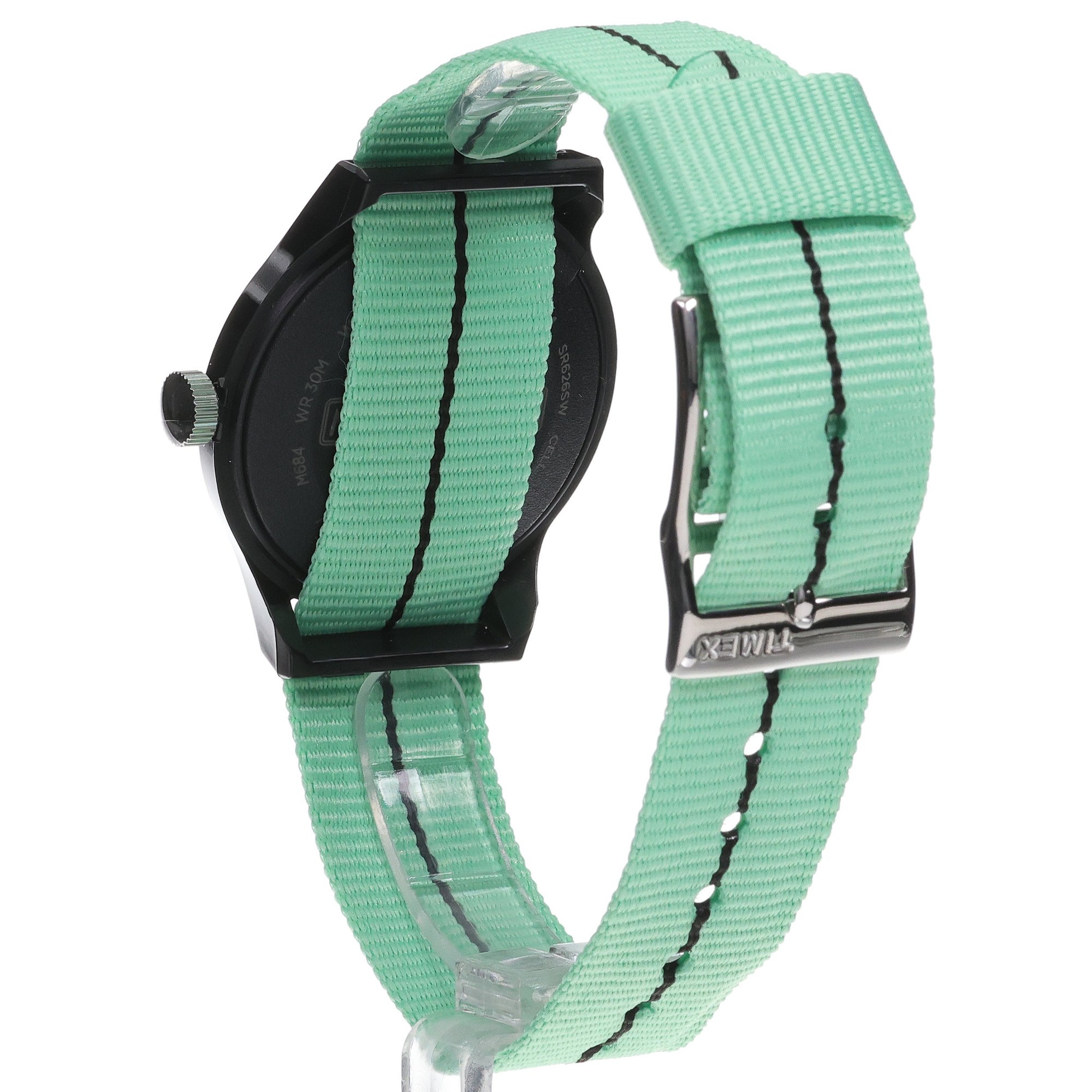 Timex TW2Y47100 Lab Collab Timex x Monopoly MK1 36mm Fabric Strap Watch zegarek męski klasyczny z tworzywa sztucznego