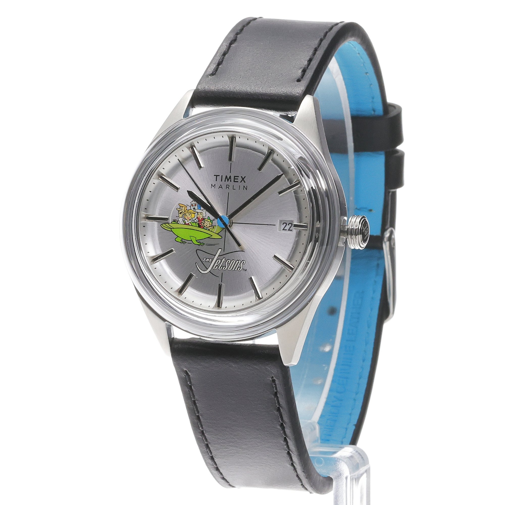 Timex TW2Y56300 zegarek męski Marlin srebrny