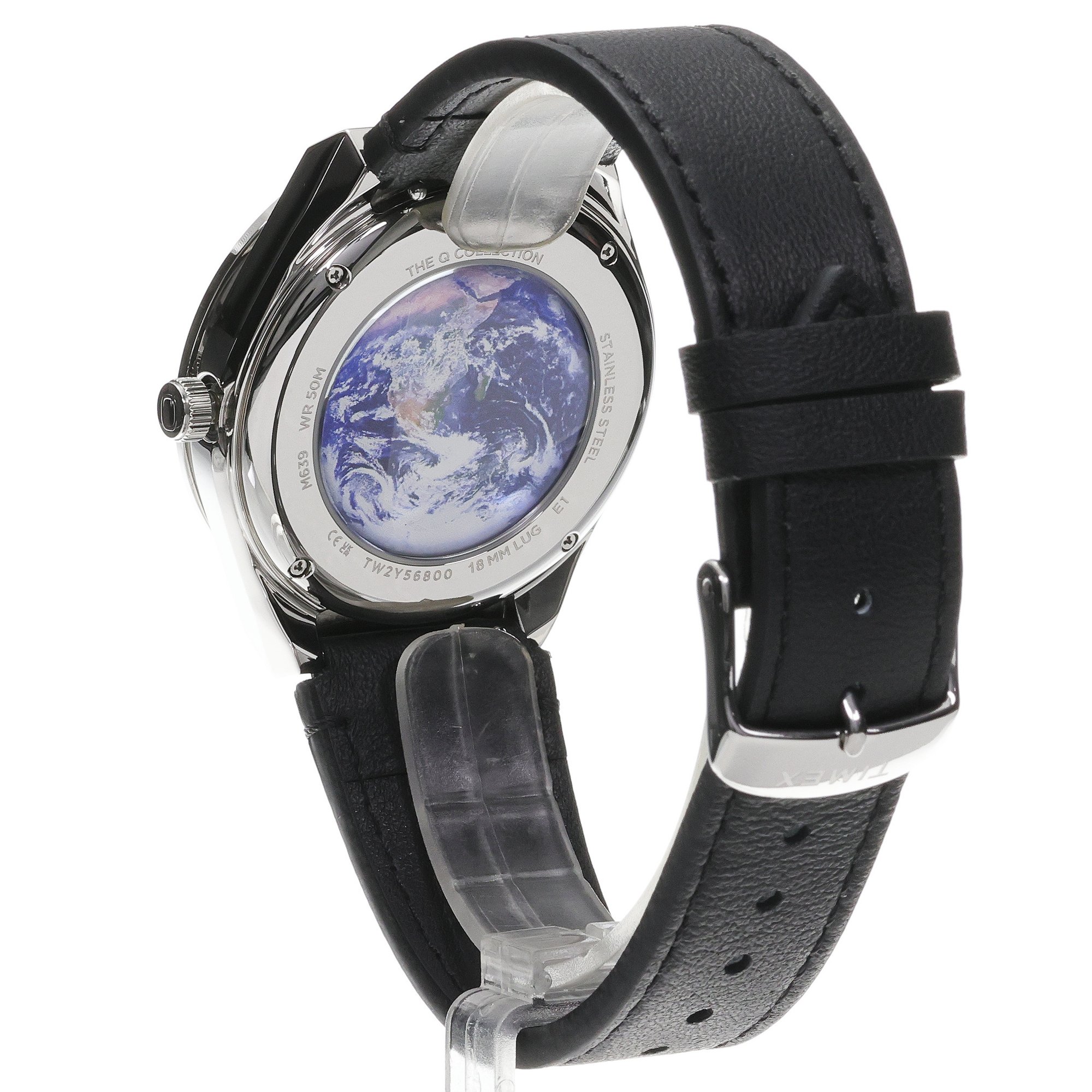 Timex TW2Y56800 zegarek męski Q Timex srebrny