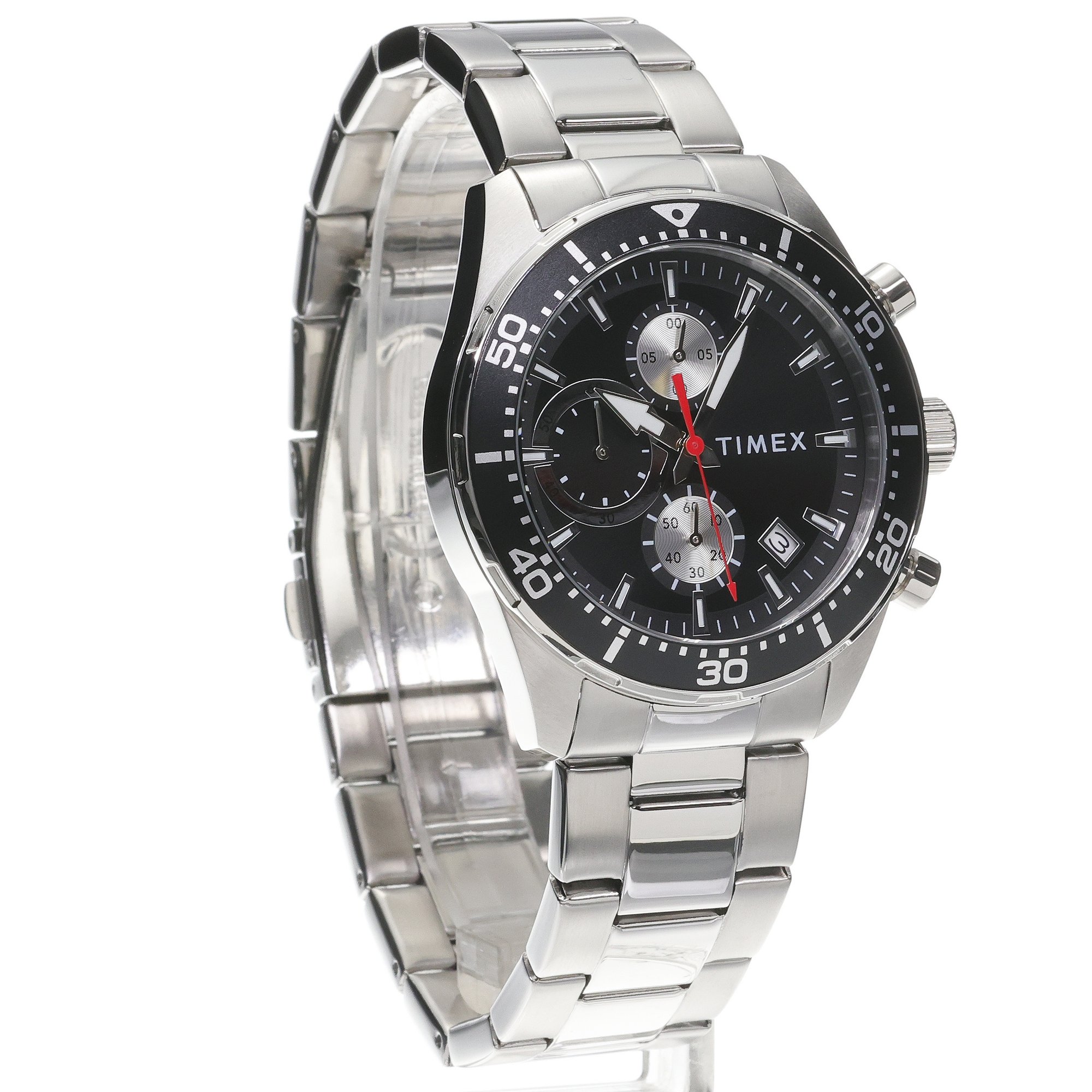 Timex TW2Y56900 Trend Trend Ridgefield Chronograph 42mm zegarek męski klasyczny mineralne