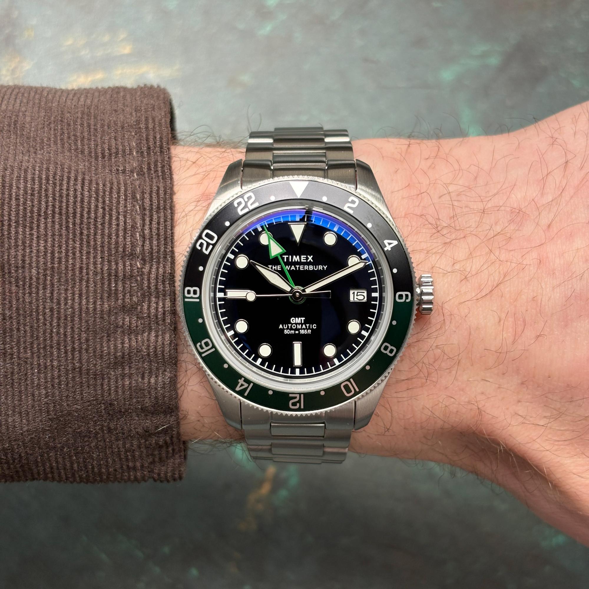 Timex TW2Y60800 zegarek amerykańskie Waterbury