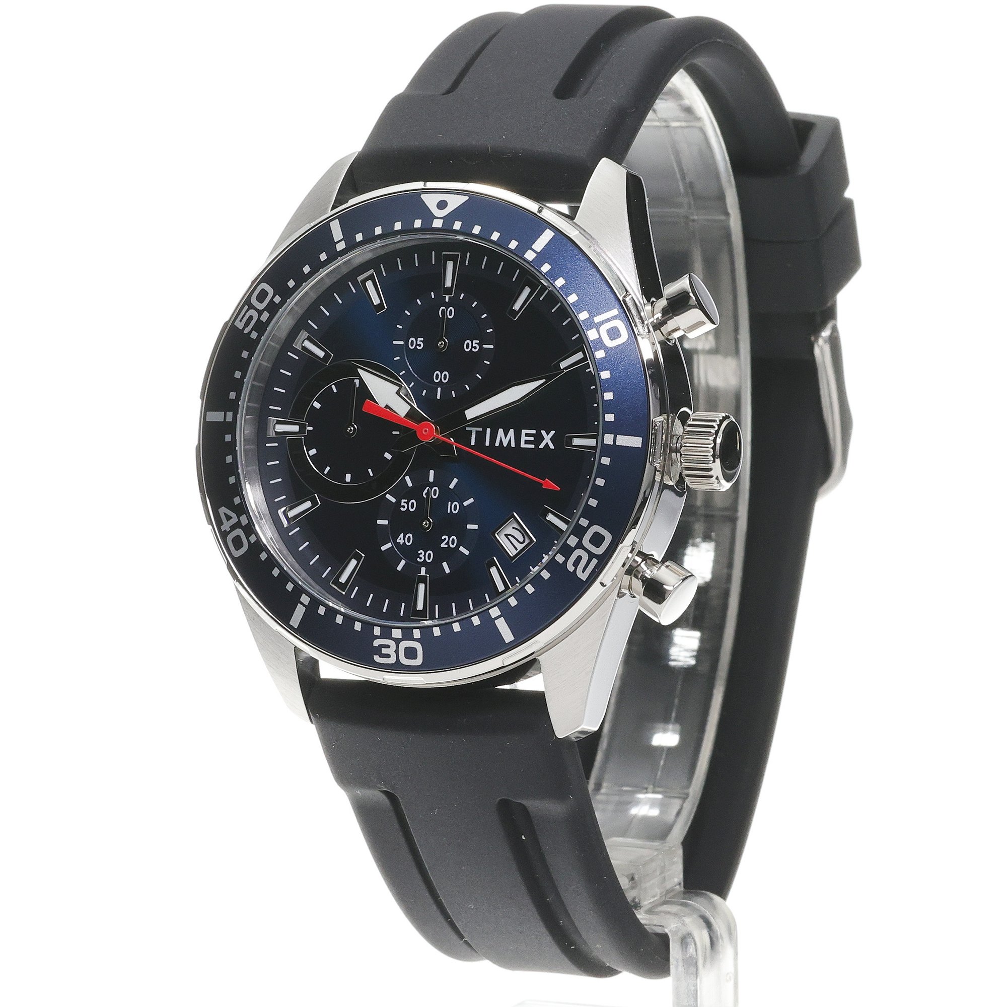 Timex TW2Y62300 Trend Trend Ridgefield Chronograph 42mm zegarek męski sportowy mineralne - miniatura 2