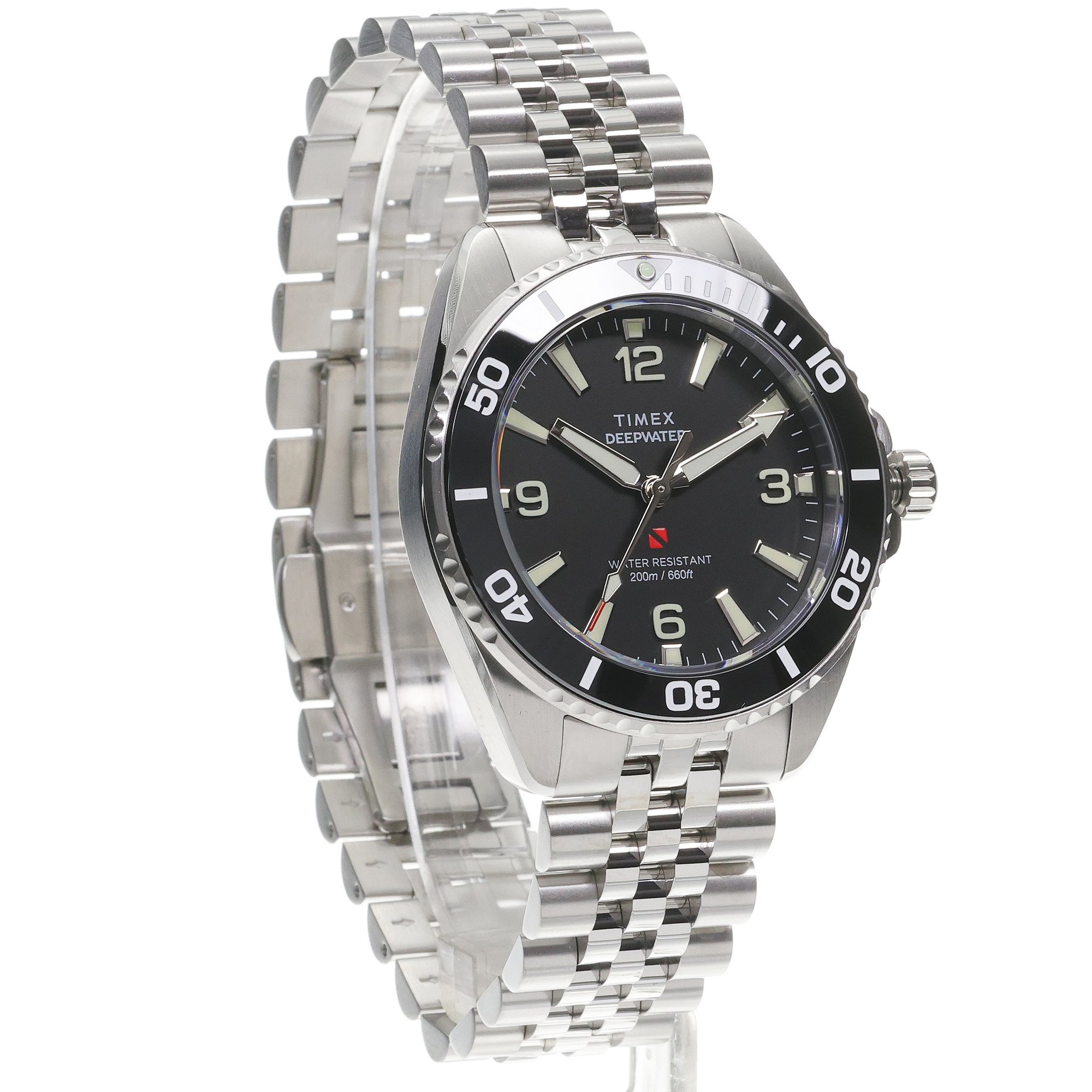 Timex TW2Y64500 Deep Water Arctic Deepwater sportowy zegarek srebrny