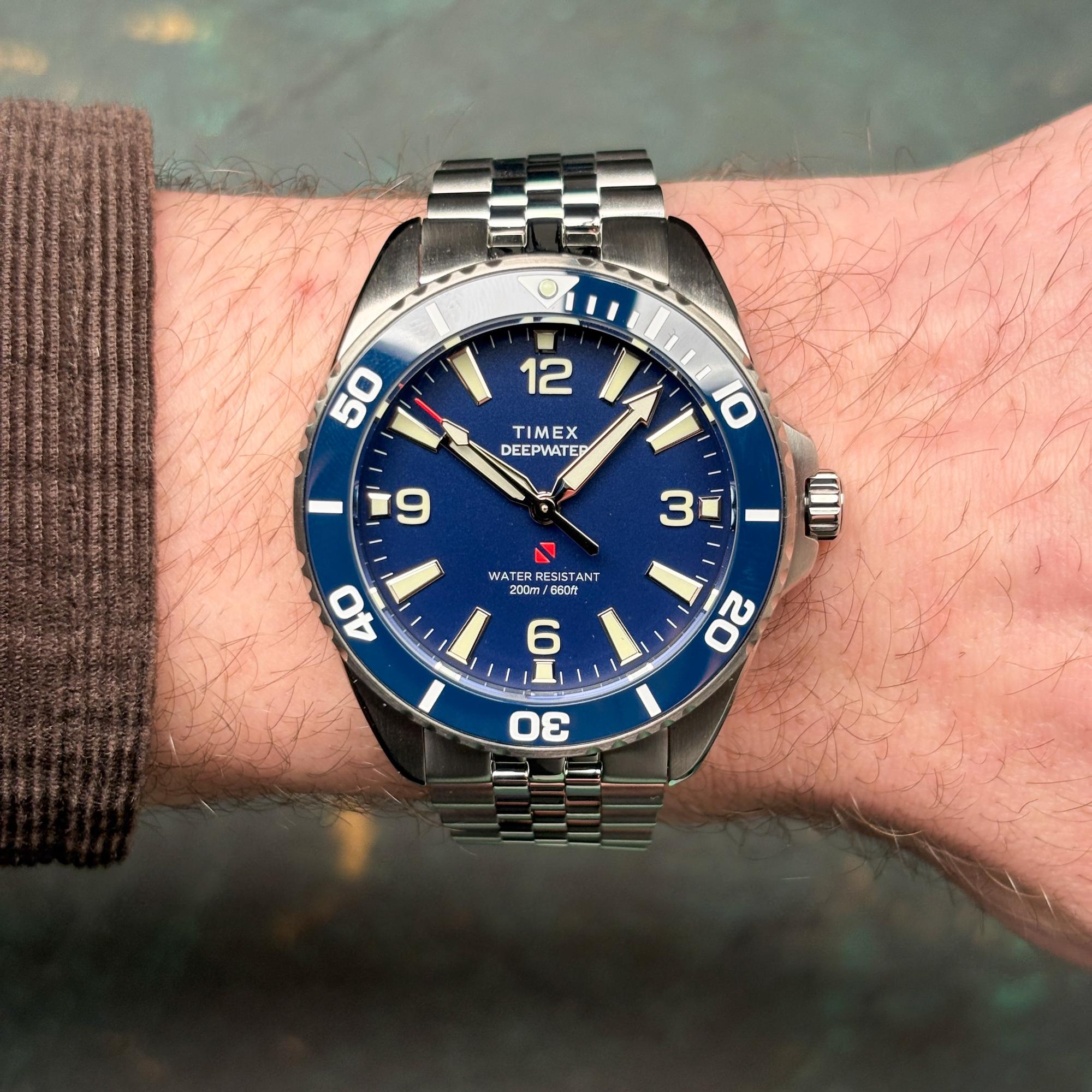 Timex TW2Y64600 zegarek amerykańskie Deepwater